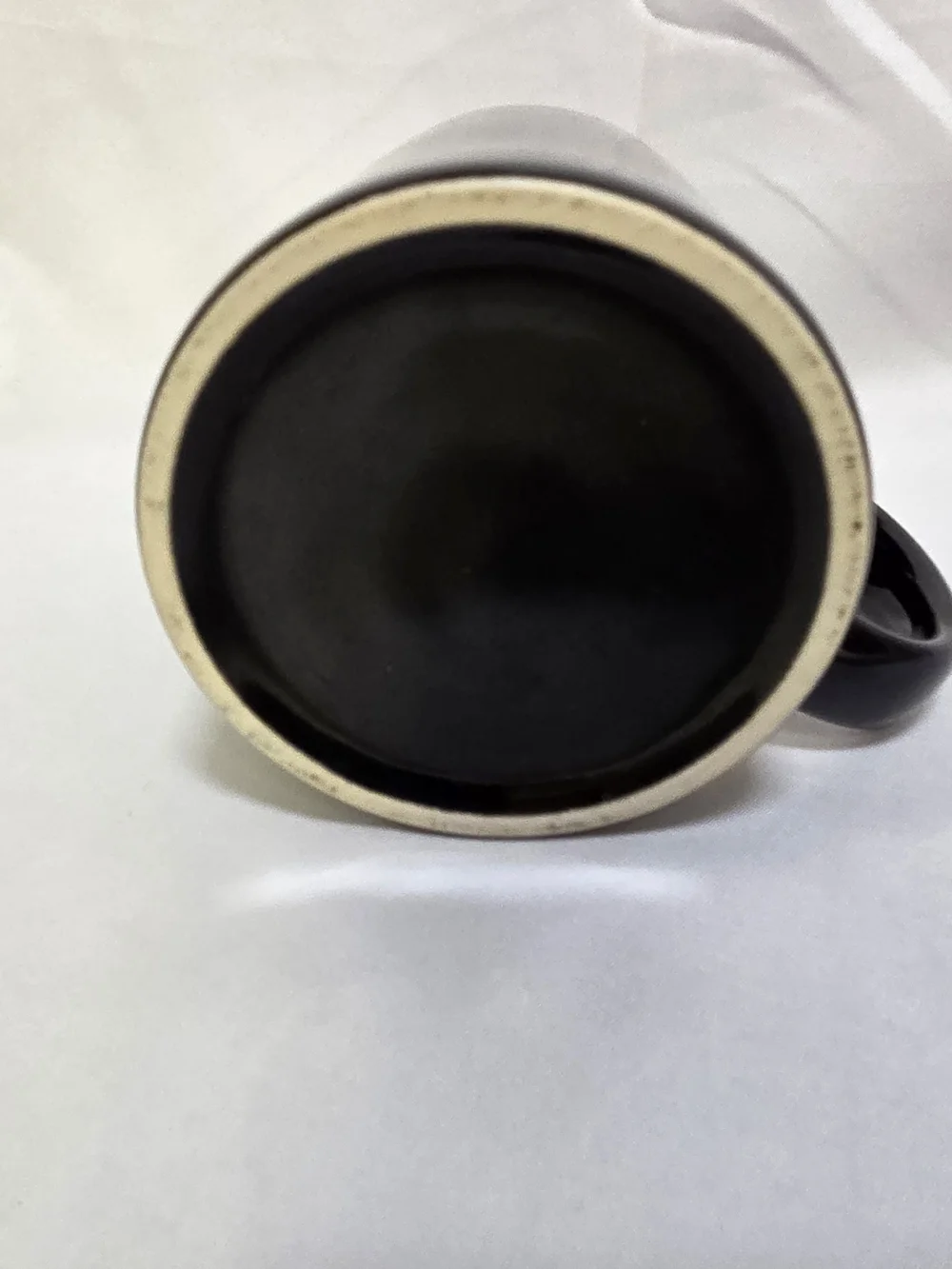 Vintage Lazarus Black Ceramic Coffee Mug‎